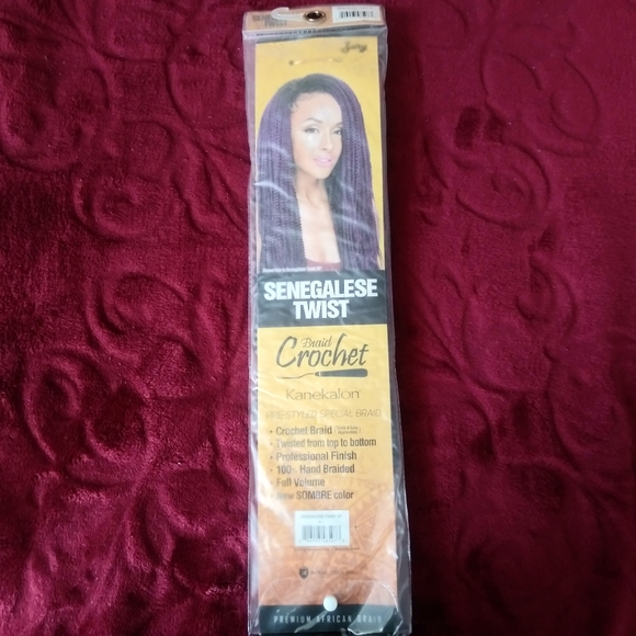 Senegalese Twist Crochet Hair 14 inch Color #1 - Picture 2 of 3